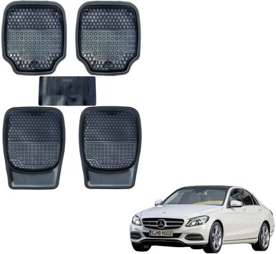AuTO ADDiCT Rubber, PVC Standard Mat For  Universal For Car(Black)