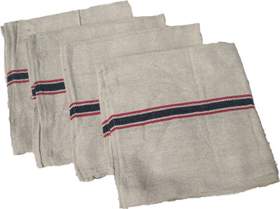SHOP BY ROOM Extra Large Wet and Dry Cotton Cleaning Cloth(4 Units)