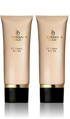Oriflame Sweden CC Cream SPF 35 (Set of 2)(Light) Foundation(Light, 80 ml)