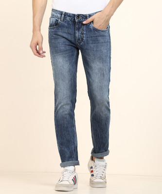 FLYING MACHINE Tapered Fit Men Blue Jeans