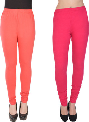 FASHA Churidar  Ethnic Wear Legging(Multicolor, Solid)
