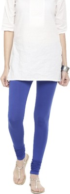 De Moza Western Wear Legging(Blue, Solid)