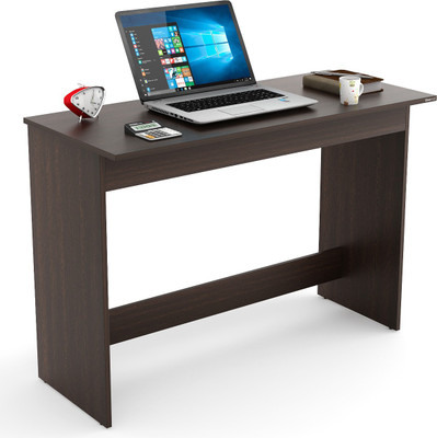 Bluewud Clonard Engineered Wood Study Table(Free Standing, Finish Color - Wenge)