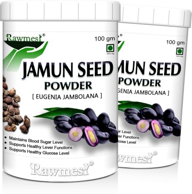 Rawmest Jamun Seed Powder (Eugenia Jambolana) 200gm(200 g)