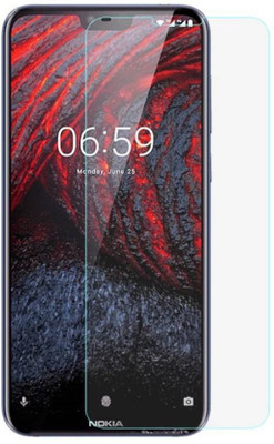 SRT Tempered Glass Guard for Nokia 6.1 Plus(Pack of 1)