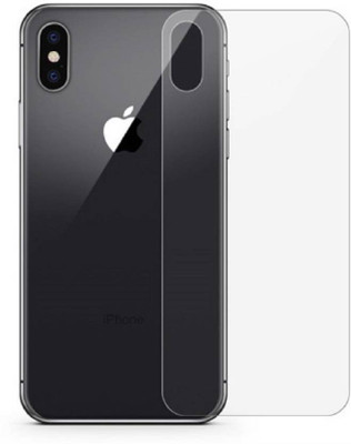NETGEN Back Tempered Glass for Apple iPhone X(Pack of 1)