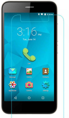 CHAMBU Tempered Glass Guard for Micromax A63 Canvas Fun(Pack of 1)