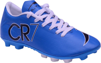 CR7 Juventus Men's Blue Sport Football Shoes or Studs Football Shoes For Men(Blue , 8)