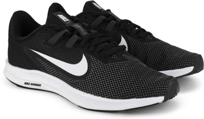 Nike Wmns Downshifter 9 Running Shoes For Women  (Black, White)
