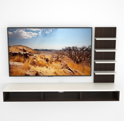 Bluewud Primax Engineered Wood TV Entertainment Unit(Finish Color - Wenge)