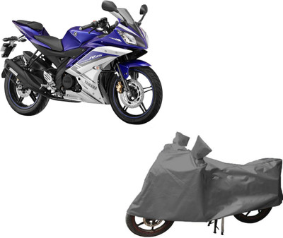 ANLOPE Two Wheeler Cover for Yamaha(R15 V3, Grey)