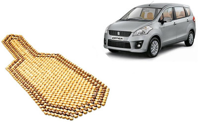 Auto Kite Wooden Bead Seating Pad For  Maruti Suzuki Ertiga(Car, Home and Office Yellow, Brown)