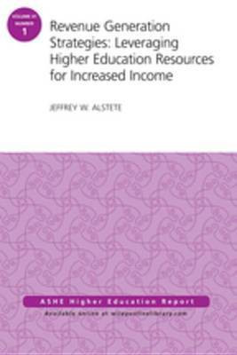 Revenue Generation Strategies: Leveraging Higher Education Resources for Increased Income(English, Electronic book text, Alstete Jeffrey W.)