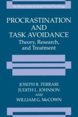 Procrastination and Task Avoidance(English, Paperback, Ferrari Joseph R.)