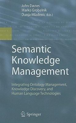 Semantic Knowledge Management(English, Hardcover, unknown)