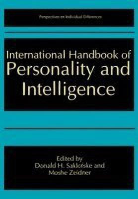 International Handbook of Personality and Intelligence(English, Hardcover, unknown)