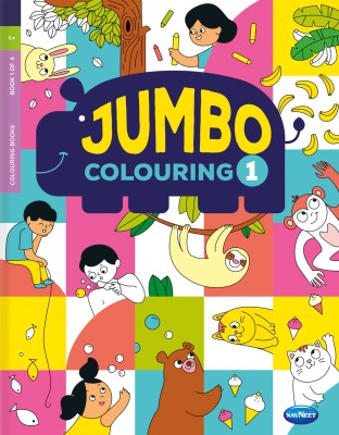 Navneet Jumbo Colouring Book 1(English, Paperback, Navneet)