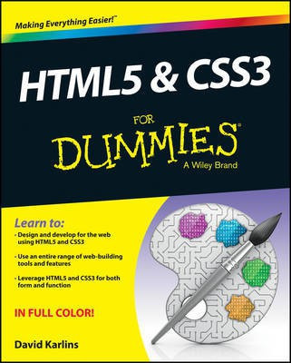 HTML5 & CSS3 For Dummies(English, Electronic book text, Karlins David)