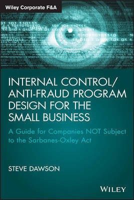Internal Control/Anti-Fraud Program Design for the Small Business(English, Electronic book text, Dawson Steve)