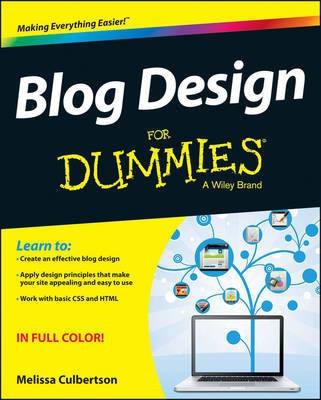 Blog Design For Dummies(English, Electronic book text, Culbertson Melissa)