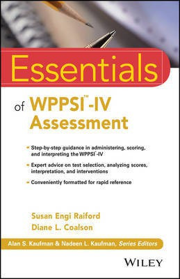 Essentials of WPPSI-IV Assessment(English, Electronic book text, Raiford Susan Engi)