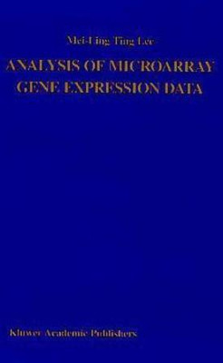 Analysis of Microarray Gene Expression Data(English, Hardcover, Mei-Ling Ting Lee)