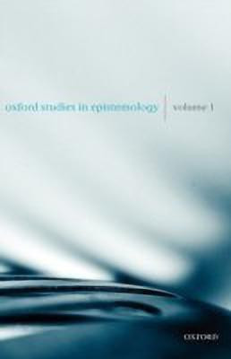 Oxford Studies in Epistemology Volume 1(English, Hardcover, unknown)