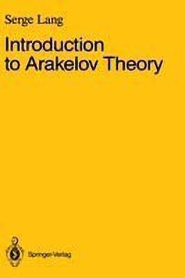 Introduction to Arakelov Theory(English, Hardcover, Lang Serge)