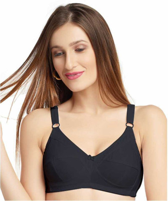 DAISY DEE Women Full Coverage Non Padded Bra(Black)