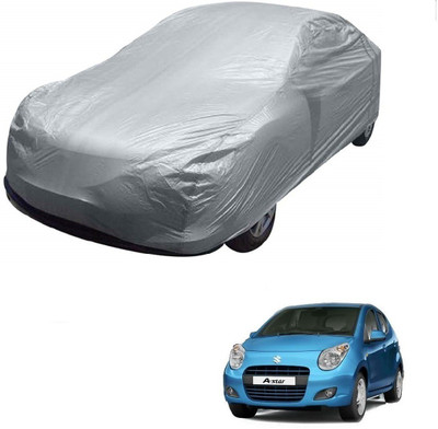 AuTO ADDiCT Car Cover For Maruti Suzuki A-Star (Without Mirror Pockets)(Silver)
