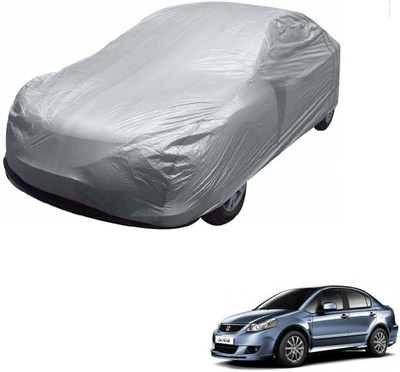 KOZDIKO Car Cover For Maruti Suzuki SX4 (Without Mirror Pockets)(Silver)