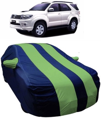 V VINTON Car Cover For Toyota Fortuner Old (With Mirror Pockets)(Multicolor)