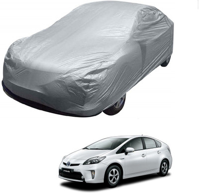 AuTO ADDiCT Car Cover For Toyota Prius (Without Mirror Pockets)(Silver)