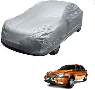 AuTO ADDiCT Car Cover For Ford Ikon (Without Mirror Pockets)(Silver)