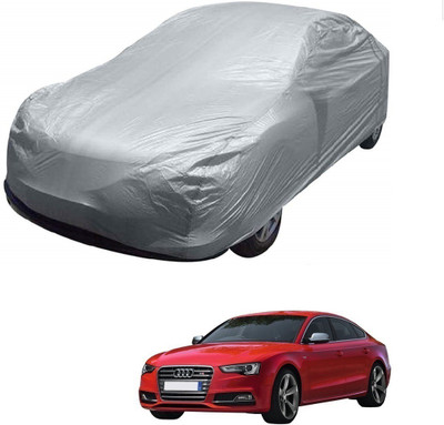 AuTO ADDiCT Car Cover For Audi S5 (Without Mirror Pockets)(Silver)