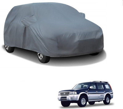 KOZDIKO Car Cover For Ford Endeavour (With Mirror Pockets)(Grey)