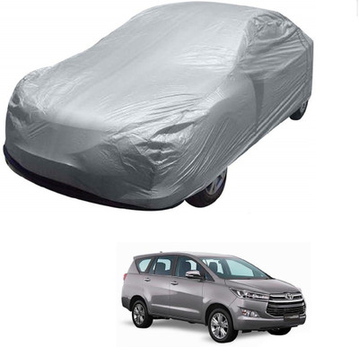 KOZDIKO Car Cover For Toyota Innova Crysta (Without Mirror Pockets)(Silver)