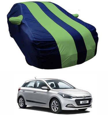 V VINTON Car Cover For Hyundai Elite i20 (With Mirror Pockets)(Multicolor)