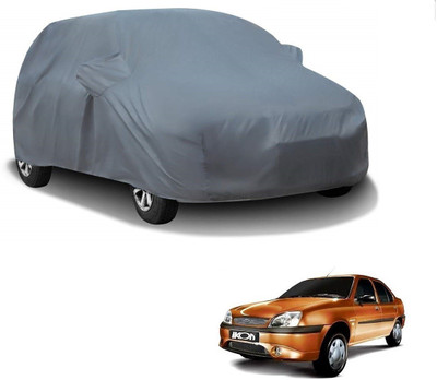 KOZDIKO Car Cover For Ford Ikon (With Mirror Pockets)(Grey)