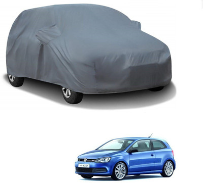 AuTO ADDiCT Car Cover For Volkswagen Polo GT (With Mirror Pockets)(Grey)