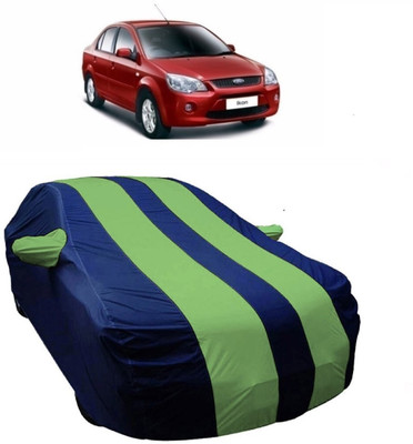 V VINTON Car Cover For Ford Ikon (With Mirror Pockets)(Multicolor)
