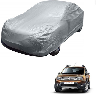 AuTO ADDiCT Car Cover For Renault Duster (Without Mirror Pockets)(Silver)