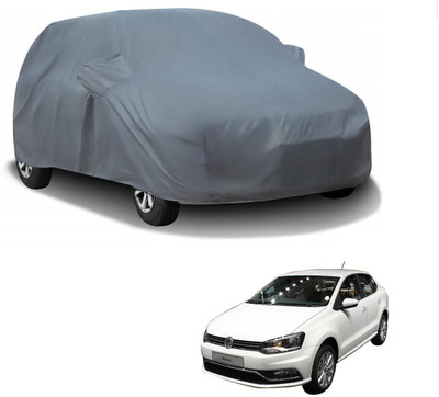 KOZDIKO Car Cover For Volkswagen Ameo (With Mirror Pockets)(Grey)