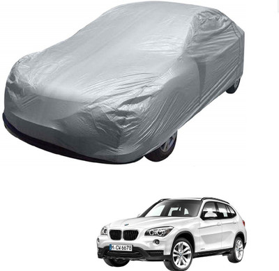 AuTO ADDiCT Car Cover For BMW X1 (Without Mirror Pockets)(Silver)