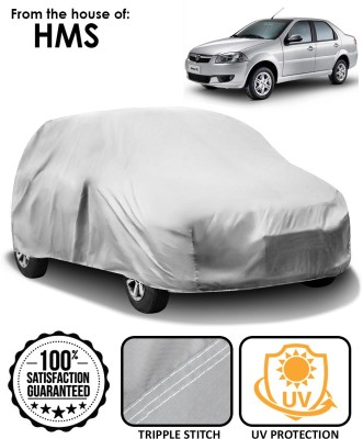 HMS Car Cover For Toyota Siena (Without Mirror Pockets)(Silver)