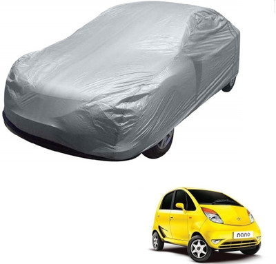 AuTO ADDiCT Car Cover For Tata Nano (Without Mirror Pockets)(Silver)