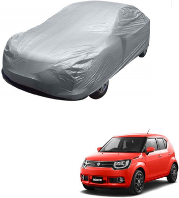 KOZDIKO Car Cover For Maruti Suzuki Ignis (Without Mirror Pockets)(Silver)