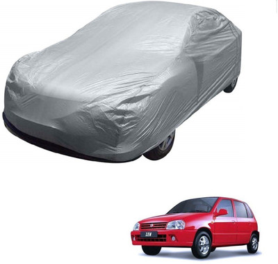 AuTO ADDiCT Car Cover For Maruti Suzuki Zen (Without Mirror Pockets)(Silver)