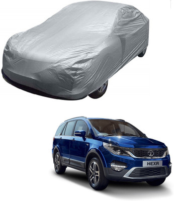 KOZDIKO Car Cover For Tata Hexa (Without Mirror Pockets)(Silver)