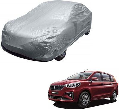 AuTO ADDiCT Car Cover For Maruti Suzuki Ertiga (Without Mirror Pockets)(Silver)